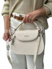 Bolsa Feminina Transversal com Alça em Corda Design Sofisticado e Versátil, Cor Preta