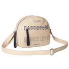 Bolsa Feminina Transversal Garfield Bege