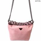 Bolsa Feminina Transversal Golden Fênix Porta Celular com Alça de Corrente 6473
