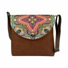 Bolsa Feminina Transversal Média Indiana Magicc Bolsas B-227