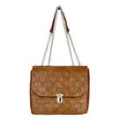 Bolsa Feminina Transversal Média Marrom Magicc Bolsas B-234