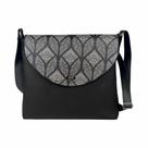 Bolsa Feminina Transversal Média Preto Magicc Bolsas B-228 Bolsa Feminina Transversal Média Preto Magicc Bolsas B-228
