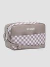 Bolsa Feminina Transversal Nude Crossbody Chess