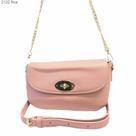 Bolsa Feminina Transversal / Ombro com Tampa e Alça de Corrente 2102 Bolsa Feminina Transversal / Ombro com Tampa e Alça de Corrente 2102
