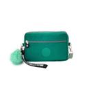 Bolsa Feminina Transversal Ombro Mao Casual Carteira Porta Celular Pequena Verde