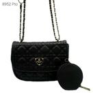Bolsa Feminina Transversal Ombro Matelassê com Porta Moedas 8952 Bolsa Feminina Transversal Ombro Matelassê com Porta Moedas 8952