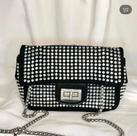 Bolsa Feminina Transversal Pedraria