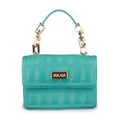Bolsa Feminina Transversal Pequena Lateral com Alca de Mao Corrente