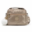 Bolsa Feminina Transversal Pequena Nylon Impermeável Casua Multi Compartimentos Zíper Alça Ajustável