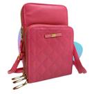 Bolsa Feminina Transversal Porta Celular Tipo Carteira Cores
