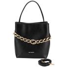 Bolsa Feminina Transversal Preta Via Marte B1-311