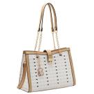 Bolsa Feminina Transversal Strass Coração Elegante Chenson