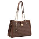 Bolsa Feminina Transversal Strass Coração Elegante Chenson