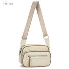 Bolsa Feminina Transversal Super Leve com Bolsos e Divisões 1461 Bolsa Feminina Transversal Super Leve com Bolsos e Divisões 1461