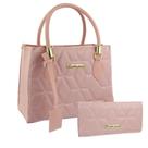 Bolsa Feminina Transversal Tote Casual Moda + Carteira Kit