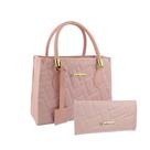 Bolsa Feminina Transversal Tote De Lado Moda + Carteira Kit