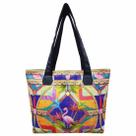 Bolsa Feminina Tropical Impermeável Geométrica Magicc Bolsas