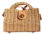 Bolsa Feminina Verão Palha Pequena Moderna Casual Praia Top Bolsa Feminina Verão Palha Pequena Moderna Casual Praia Top