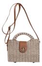 Bolsa Feminina Verão Palha Pequena Moderna Casual Praia Top Bolsa Feminina Verão Palha Pequena Moderna Casual Praia Top