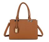 Bolsa Feminina Veryrio Preta Média Elegante Alça de Ombro
