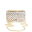 Bolsa Feminina Via Marte Tiracolo Matelasse Pequena Dourado