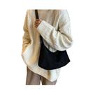 Bolsa Feminina Vintage de Camurça - Bolsa de Ombro Casual e Luxo