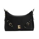 Bolsa Feminina Vizzano Preta Napa Soft Versatil Elegante -
