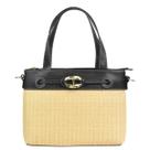 Bolsa Feminina Vizzano Tiracolo Preto Natural Casual