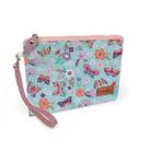 Bolsa flat mini Borboletas no jardim Fina Ideia