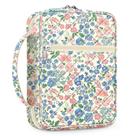 Bolsa floral resistente à água com capa bíblica FINPAC 28x20x6cm