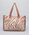 Bolsa g Lona Zebra - Terra Bolsa g Lona Zebra - Terra