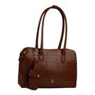 Bolsa Grande Linea Bella 6074 Cor:Marrom