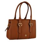 Bolsa Grande Linea Bella 6081 Cor:Marrom