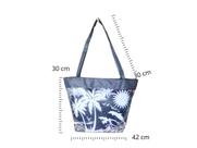 Bolsa Grande Praia Verão Impermeável Zíper Bolsinha Piscina