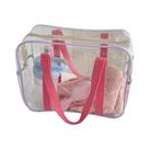 Bolsa Grande Transparente De PVC Impermeável Para Praia, Natação E Armazenamento Ao Ar Livre Com