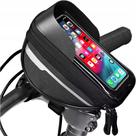 Bolsa Guidão Bicicleta B-max Impermeável Suporte Celular Preto
