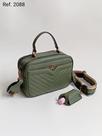 Bolsa Hc de Couro na Cor Verde Musgo