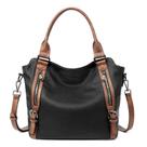 Bolsa Hobo CLUCI de material vegano grande para mulheres com alça de ombro
