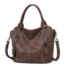 Bolsa Hobo CLUCI em material vegano Dark Coffee para mulheres Bolsa Hobo CLUCI em material vegano Dark Coffee para mulheres