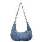 Bolsa Hobo, estilo coreano, jeans retrô, de grande capacidade, 35x13x29cm Bolsa Hobo, estilo coreano, jeans retrô, de grande capacidade, 35x13x29cm