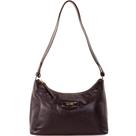Bolsa hobo transversal média classe couro