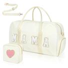 Bolsa hospitalar KUIRAN Mama Labor & Delivery com bolso úmido branco