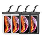Bolsa impermeável para telefone Newpon 7,2 polegadas, pacote com 4 unidades, flutuante IPX8 Bolsa impermeável para telefone Newpon 7,2 polegadas, pacote com 4 unidades, flutuante IPX8