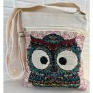 Bolsa Indiana Bordada Colorida Alça C/ Regulagem Cod 01