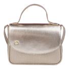 Bolsa Infantil Feminina Pampili Tramado Dourada 600.1443