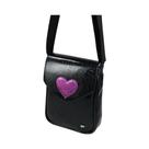 Bolsa Infantil Menina Pampili Coração na cor Preta
