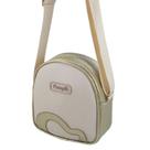 Bolsa Infantil Menina Pampili Tiracolo na cor Bege/Dourado