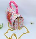 Bolsa Infantil Mini Bag Alça Mão Cute Pérola Bolsinha Meninas alça Transversal Desenho Animado Capivara 2025 Moda