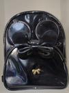 Bolsa infantil verniz, preto