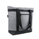 Bolsa isolada Cooler BeeGreen, grande, à prova de vazamentos, cinza
